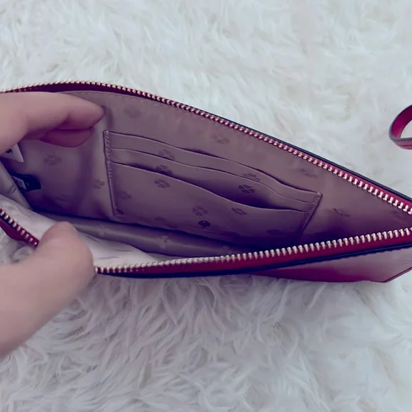 Kate Spade New York Red Wristlet - Picture 3 of 4